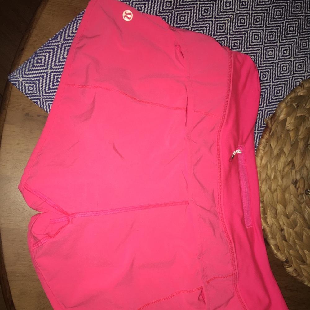 Lululemon speed shorts